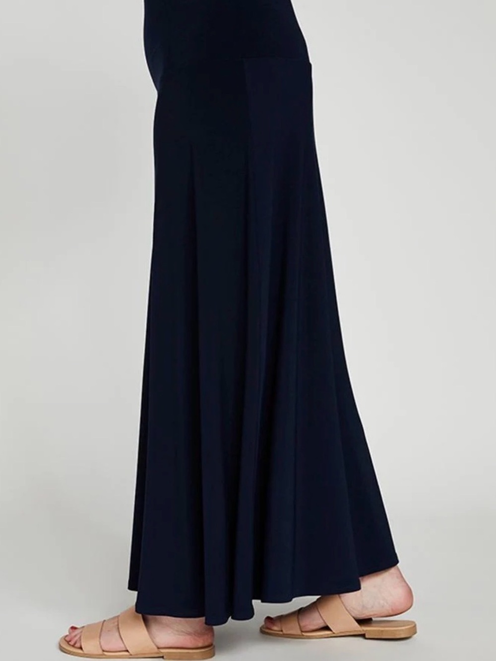 Sympli High-Waist A-Line Maxi Skirt - Doubles as Strapless Dress - Picture 1 of 5